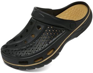 ChayChax Unisex Arch Support Clogs with Removable Cushion Footbed for Garden Beach Water Use